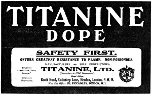 Dope: Titanine Flame Resistant Dope For Aircraft