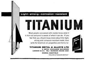 Titanium: Titanium Metals & Alloys 1959