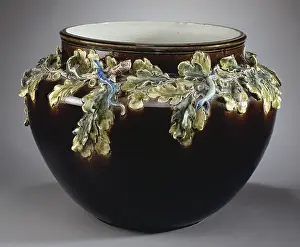 Enamelled: Titans vase