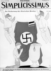 Periodicals: Titel page of the Simplicissimus, 1933