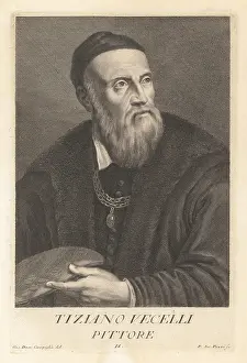 Pietro Antonio Pazzi: Titian, Italian Renaissance painter, c. - oo1488-1576
