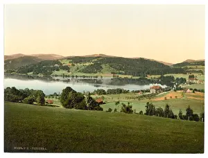 Titisee: Titisee, general view, Black Forest, Baden, Germany