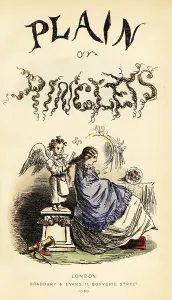 Petticoats: Title page with calligraphic title and vignette of