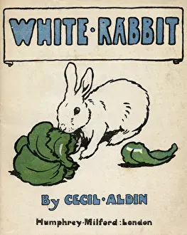 Lettuce: Title page design by Cecil Aldin, White Rabbit