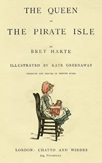 Bret: Title page design, The Queen of the Pirate Isle