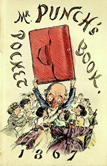 Diary: Title page, Mr. Punch's Pocket Book, 1867