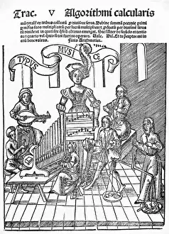 Supervises: Title page of a music book, 1517