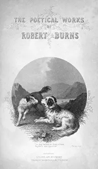 Poetical: Title page, The Poetical Works of Robert Burns