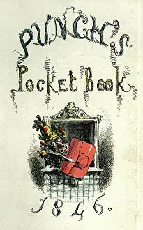 1846: Title page, Punch's Pocket Book, 1846