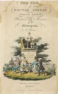 Actual: Title page, The Tour of Dr Syntax through London