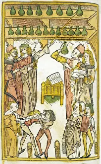Diagnostics: Title page to the treatise on urine analysis ?