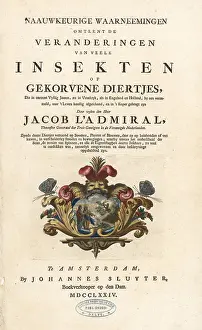 Metamorphoses: Title page with vignette of escutcheon