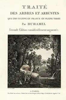 Demeter: Title page vignette of goddess of agriculture