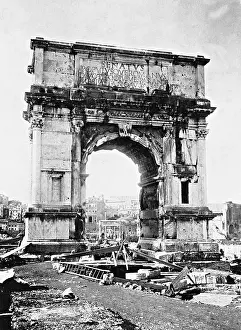 Jupiter: Titus Arch in Rome, 1908