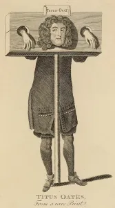 Oates: TITUS OATES IN PILLORY