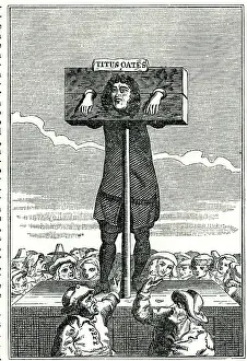 Titus: Titus Oates in the pillory, Popish Plot