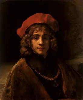 1658: Titus, by Rembrandt