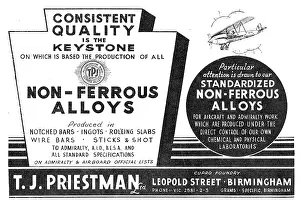 Ferrous: T.J.Priestman Ltd - Non Ferrous Alloys
