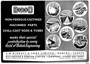 Birkett: T.M.Birkett Birso Castings - Non-Ferrous Foundries
