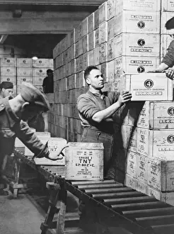 Lcgr1407: T.N.T. gunpowder shipped under the Lend-Lease program