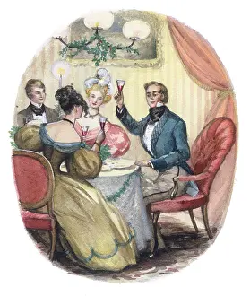 Strickland: The Toast - Victorian dinner party
