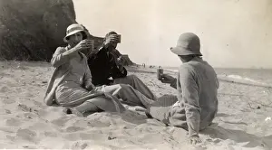 Toast: Toasting on a beach