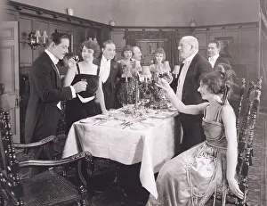 Appreciation: Toasting the host of dinner party