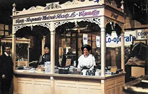 TOBACCO STALL IN MARKET