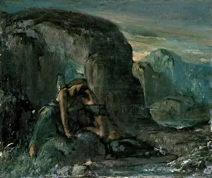 Comforted: Tobias being comforted by the Angel