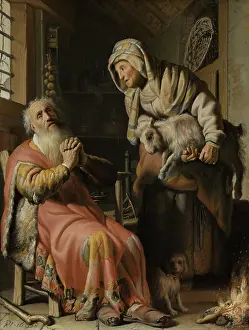 Tobit: Tobit and Anna with the Kid