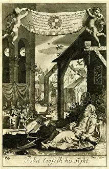 Blindness: Tobit loses his sight