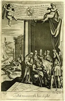 Eyesight: Tobit recovers his sight