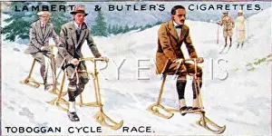Toboggans: TOBOGGAN CYCLE RACING