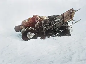 Toboggans: Tobogganing Accident'!