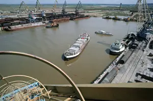 Tobolsk: Tobolsk seaport, 1978