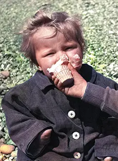 Andrew Besley: Toddler with ice cream