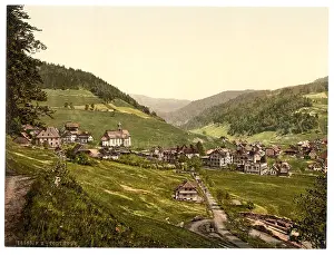 Todtmoos: Todtmoos, general view, Black Forest, Baden, Germany