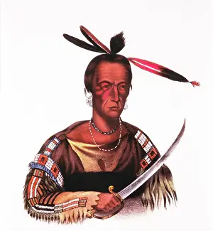 Yankton: Tokacou - Native American - Man