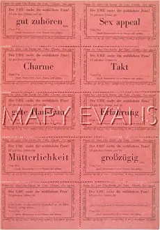 Tokens: TOKENS FOR LADIES