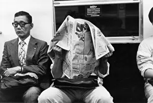 Commuter: Tokyo subway