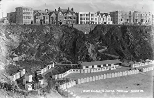 Tolcarne: Tolcarne Cliffs, Newquay
