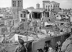 Neighbourhood: Toledo destroyed by bombardment, 1936
