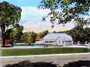 Glasshouse: Toledo, Ohio, USA - Conservatory, Walbridge Park