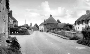 Tolpuddle: Tolpuddle, Main Street c1955