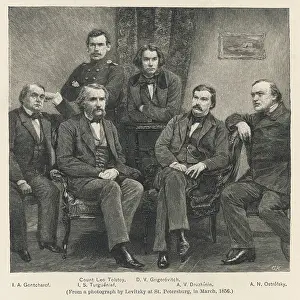 Goncharov: Tolstoy & friends 1856