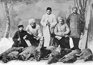 Tolstoys: TOLSTOY'S SONS HUNTING