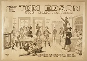 Chas: Tom Edson, The electrician Chas. E. Blaney's American comedy