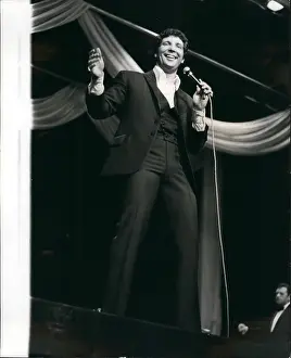 Hectic: Tom Jones, Welsh singer, performing on stage
