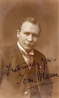 Unionism: Tom Mann, trade unionist and public speaker