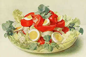 Lettuce: TOMATO SALAD A FRANCAISE